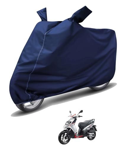 Image of Auto Hub Waterproof Scooty Cover Compatible with Aprilia SR 125 Dustproof, UV Protection Two Wheeler Scooty SR 125 Cover - Blue