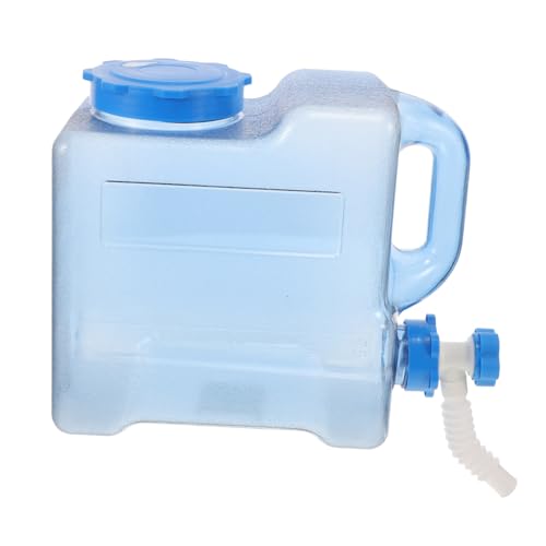 JOINPAYA Contenedor de Agua Portátil con Grifo para Camping y Exterior Resistente con Asa para Transporte Cómodo y Almacenamiento de Agua o