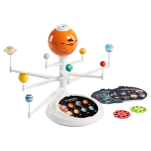 Science CAN DAS Sonnensystem (3D-Modell Sonnensystem mit Planeten und Projektor, mit Wissenskarten auf Deutsch/Englisch, Lernspielzeug, ab 6 Jahren, Spielzeug für Kinder) 1602312025de0002