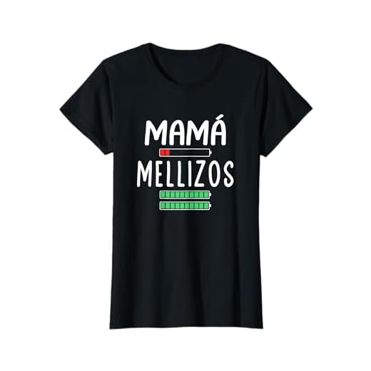 Mamá de Mellizos batería baja Mellizos para Día de la Madre Camiseta