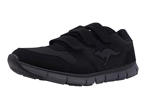 KangaROOS Damen K-bluerun 701 B Sneaker, Black Dark Grey 0522, 42 EU