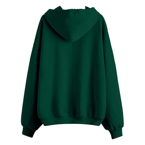 Sweat à capuche ample femme en velours chaud pull décontracté hiver confortable