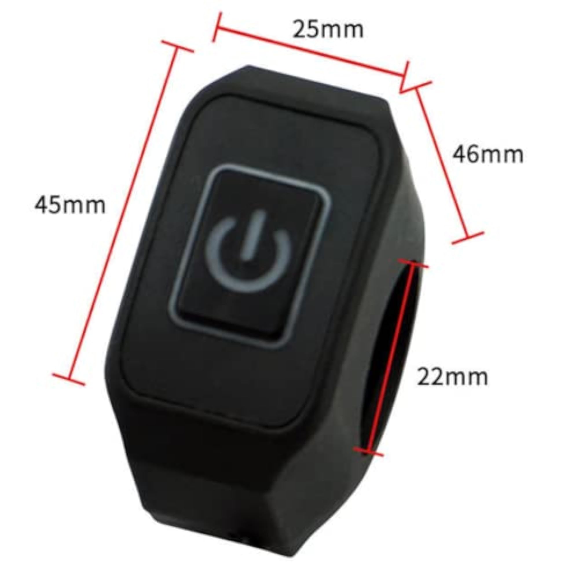 Motorcycle Handlebar Switch for Headlight Control