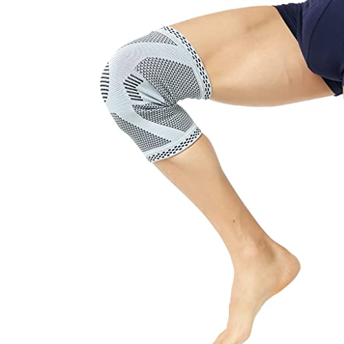 Neotech Care Knee Support Brace, Bamboo Fiber, Gray (Size M, 1 Unit) #TOP4