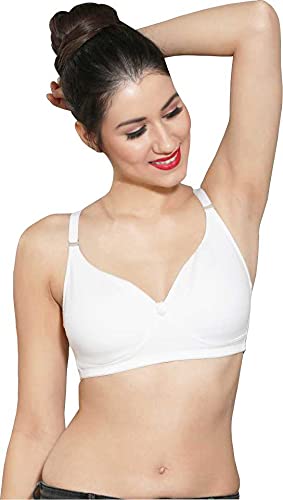 Women Cotton Non-Padded Non-Wired T-Shirt Bra-image-21
