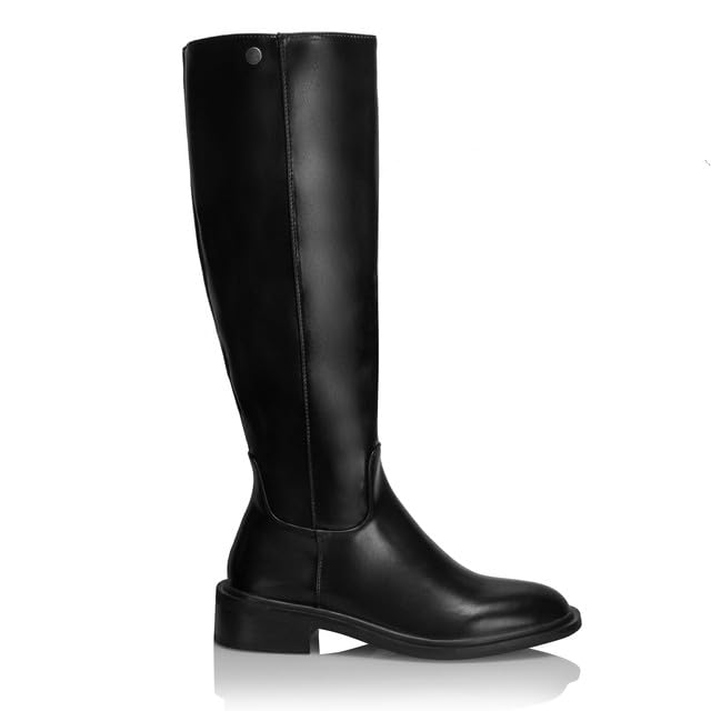 Botas de equitación para mujer con cremallera lateral