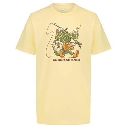 Image of Under Armour Boys' Short Sleeve Graphic T-Shirt, Soft & Comfortable, Outdoor Collection