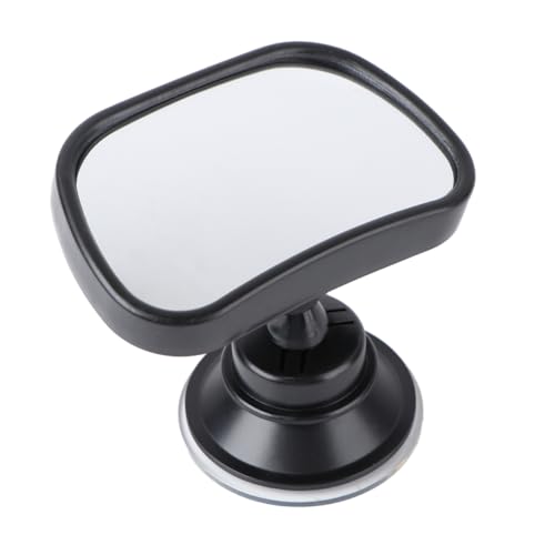JUMPLAWN Espejo Retrovisor Ajustable para Bebés con Succión Espejo de para Coche Instalación Ventana y Laterales Observa Hijo el Asiento Trasero