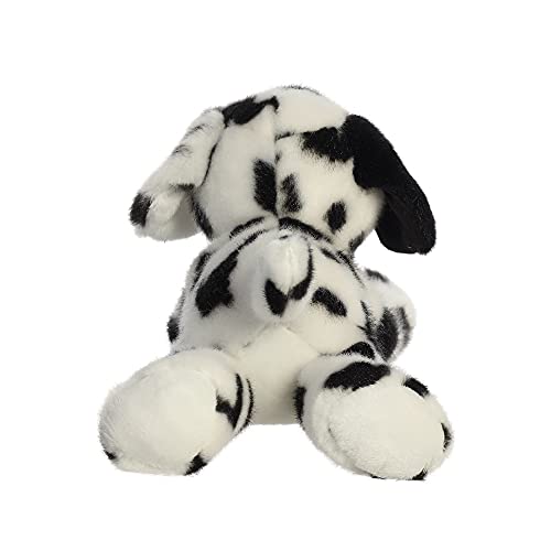Aurora, 31821, Mini Flopsies Dipper Dalmatiner Hund, 20,3 cm, weiches Spielzeug, schwarz und weiß