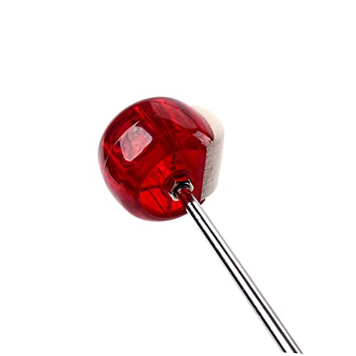 Bate para Bombo Rojo para Pedal de Batería miniatura 4