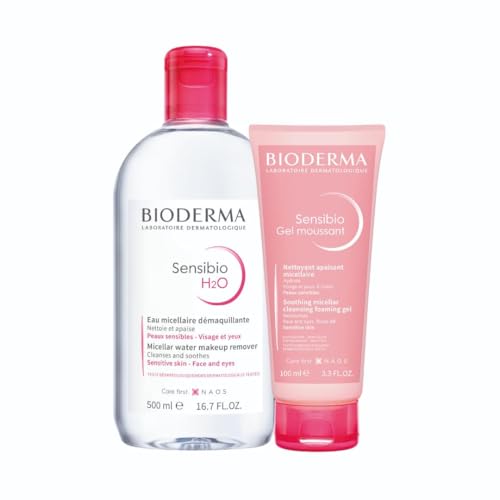 Image of Bioderma - Sensibio - H2O Micellar Water - Makeup Remover Cleanser - Face Cleanser for Sensitive Skin