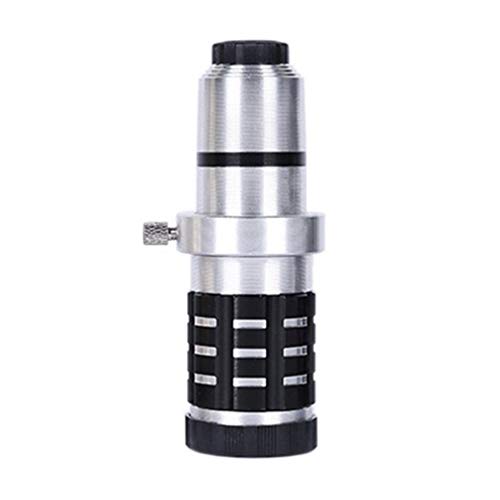 12 Times Universal Zoom Metal Mobile Phone Telescope Mobile Phone Lens (Silver)