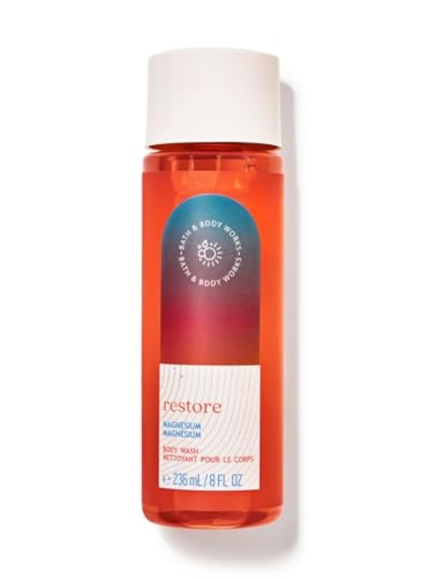 Restore With Magnesium Body Wash, Nourishing Cleanser