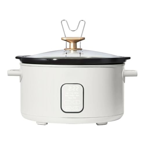 Wonderful 6 Qt Programmable Slow Cooker 5 Preset...