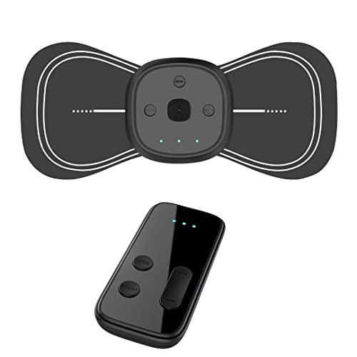 TENS Unit Muscle Stimulator, Wireless TENS Pain Relief, Electric Pulse Device, Portable Electro Pulse Impulse Mini Massager Machine for Lower Back and Neck Pain