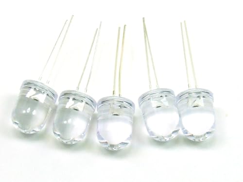 POPESQ 5 unidades. x LED 10 mm Ultrabright Azul #A693