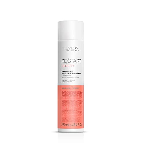 REVLON PROFESSIONAL RE/START Fortifying Shampoo, 250 ml, stärkendes Shampoo für feines Haar, Hilfe & Schutz bei Haarausfall durch Haarbruch, Pflegeprodukt gibt schwachen Haaren neue Kraft