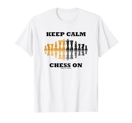 Keep Calm Chess On Humor ���˃t�B�M���A�Z�b�g �s�[�X T�V���c