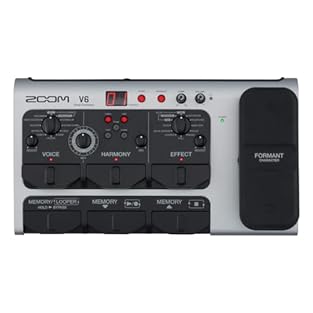 Simultaneously use up to three vocal processors from the voice, harmony and effect sections 100 memory locations for storing user-created patches Formant shift pedal for adjusting your vocal character in real time V6-SP offers 12 voice effects; 10+ s...