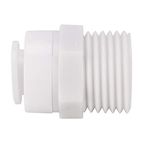 sourcing map OD Rápida Conexión Agua Purificador Tubo Montajes Empuje Conector Filtro Tubería Manguera Tubo Junta para RO Inversa Ósmosis Sistema Recto 1/2