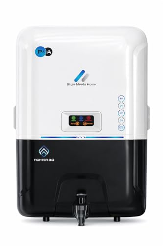 Image of Fighter 3.0 RO Water Purifier with RO+UV+UF+TDS Control | 7-Stage Advanced Purification | Removes Bacteria, Virus & Heavy Metals | Suitable for Borewell, Tanker & Municipal Water | White