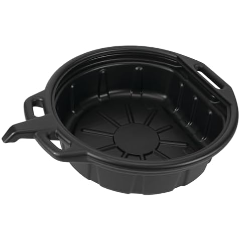 Performance Tool W4071 Black Oil Drain Pan (4.5 gallon) Cover