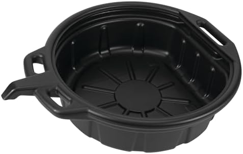 Performance Tool W4071 Black Oil Drain Pan (4.5 gallon)