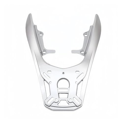 Boîte arrière moto argent pour Blade 125 et NS125RX avec support de chargement de bagages robuste