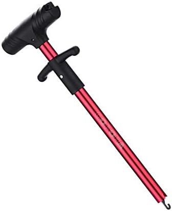 Fishing Hook Remover, Fish Hook Separator Aluminum Hook Extractor T-Shaped Hook Puller (red)