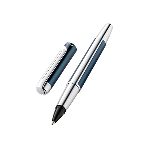 Pelikan Pura R40 pétrole stylo roller rechargeable encre noire écriture fluide