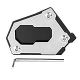 Gardez votre moto à l'angle droit pour assurer une position debout sûre. Vous pouvez raccourcir la béquille tout en vous abaissant de votre véhicule sans avoir à vous soucier de remplacer le support de stock.