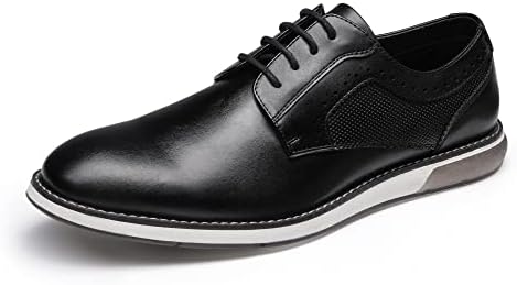 Bruno Marc Men's Plain Toe Casual Oxford Shoes Business Formal Derby Dress Sneakers