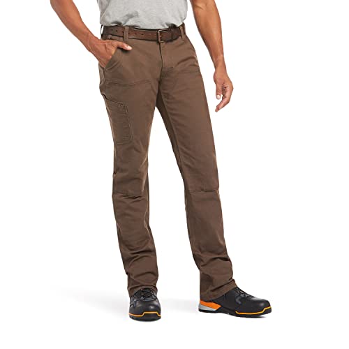 Jeans droit homme ARIAT Rebar M4 durable et extensible de couleur Wren taille 32W 32L