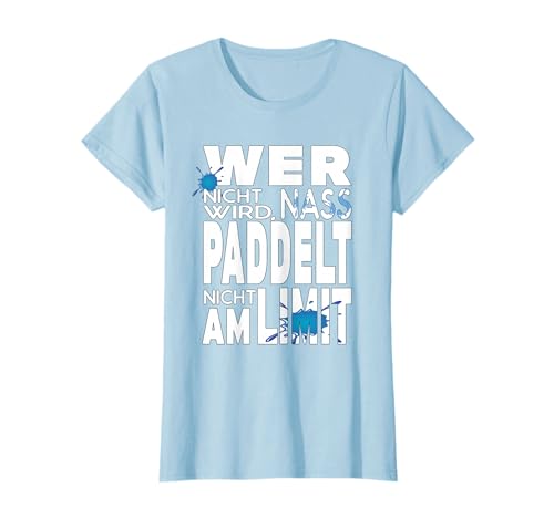 SUP Board & Paddel Motiv ein lustiges Geschenk T-Shirt