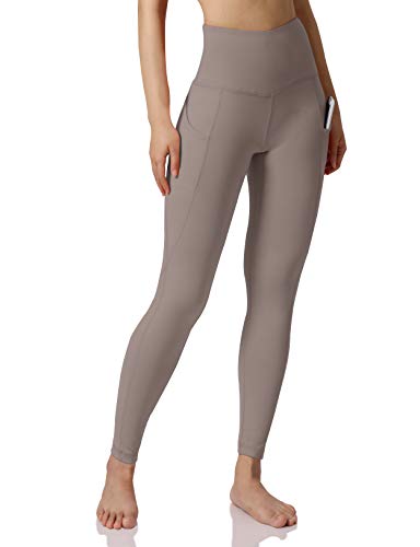 image for ODODOS Women's High Waist Yoga Pants with Pockets,Tummy Control,Workou