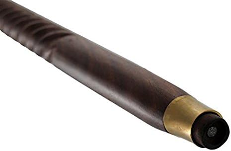 Antique Spiral Brown Wooden Walking Stick with Silver Brass Designer Parrot Handle Walking Wooden Cane for Gift Men & Women