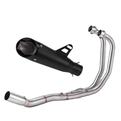Échappement complet Yamaha R3 MT03 améliorant la sonorité avec son raccord 51mm en inox