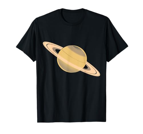 Erstaunlicher Planet Saturn Sonnensystem Astronomie T-Shirt
