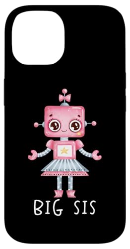 }b`Ot@~[ { Big Sis Lil Sis Dad Mom Bro ART ON BACK X}zP[X iPhone 14 p