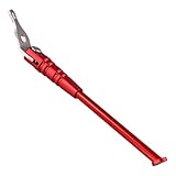 [COMPATTO E LEGGERO] Con un peso di soli 135 g e misura 210 mm di lunghezza, questo cavalletto è progettato per la portabilità, rendendolo un accessorio ideale per biciclette pieghevoli.