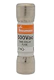 BUSSMANN FNQ-2 FNQ Series Time Delay 500 V 2 A Ø 10.3 x 38.1 mm TRON Cartridge Fuse - 1 item(s)