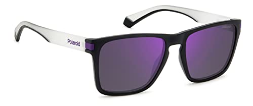 Polaroid PLD 2139/S Matte Black/Violet 56/18/140 unisex Sunglasses2
