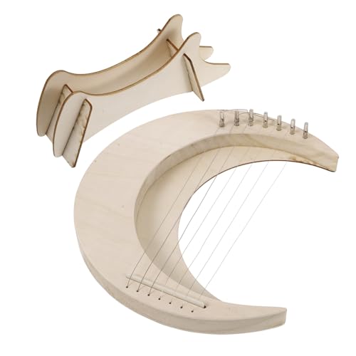 Harpe-lyre en bois SECFOU instrument stable pratique pour débuter