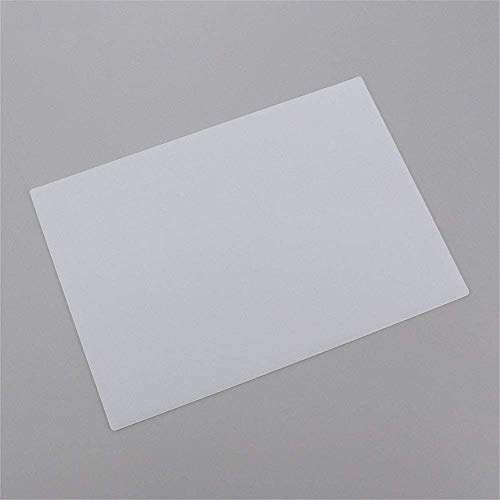 Peakpet - Juego de 2 manteles individuales de silicona, 40 x 30 cm, resistentes al calor, para cocina, hogar, restaurante, transparente, 40 x 30 cm Cover