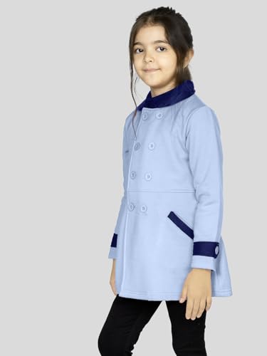 Image of Naughty Ninos Girl's Polyester Standard Pea Coat