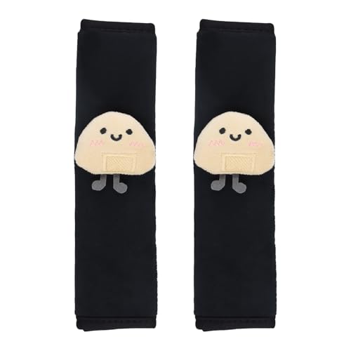 Culinavog 2 Pièces Protège Ceinture, Coussinets de Harnais, Confortables et Doux, Coussin Ceinture de Sécurité Amovible, Multifonctionnelle pour Sac à Dos, Sac à Bandoulière, Enfants et Adultes