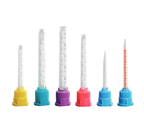 48/Pack Dental HP Mixing Tips High Performance Original Mix HP Style Color Coding System, Swiss Quality (5.4mm Pink)