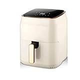 Freidora De Aire De 6 QT Con 8 Menús Preestablecidos Y Control De Temperatura, Antiadherente Y Apta Para Lavavajillas. Se Necesita Cesta Para Freidora Extraíble (Pantalla Táctil Blanca) hopeful