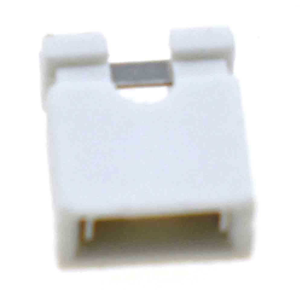 20pcs 2.54mm 2.0mm Jumper Caps Standard Circuit Board Jumper Cap Shunts Short Circuit Connection Pin Blocks (2.54mm white)