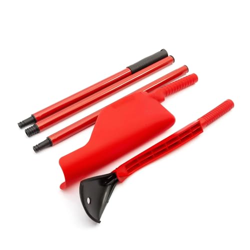 trmqnaf Retractable eaves gutter drain leaf cleaning kit, drain leaf cleaning tool, plastic gardening tool